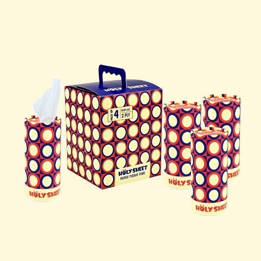 Paper  Tissue  Tube (Pack of 4)