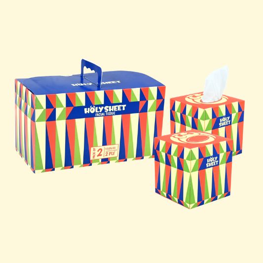 Facial Tissue Box (Pack of 2)